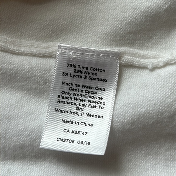 Talbots, White Button Down Cardigan, Size Medium - Picture 6 of 6